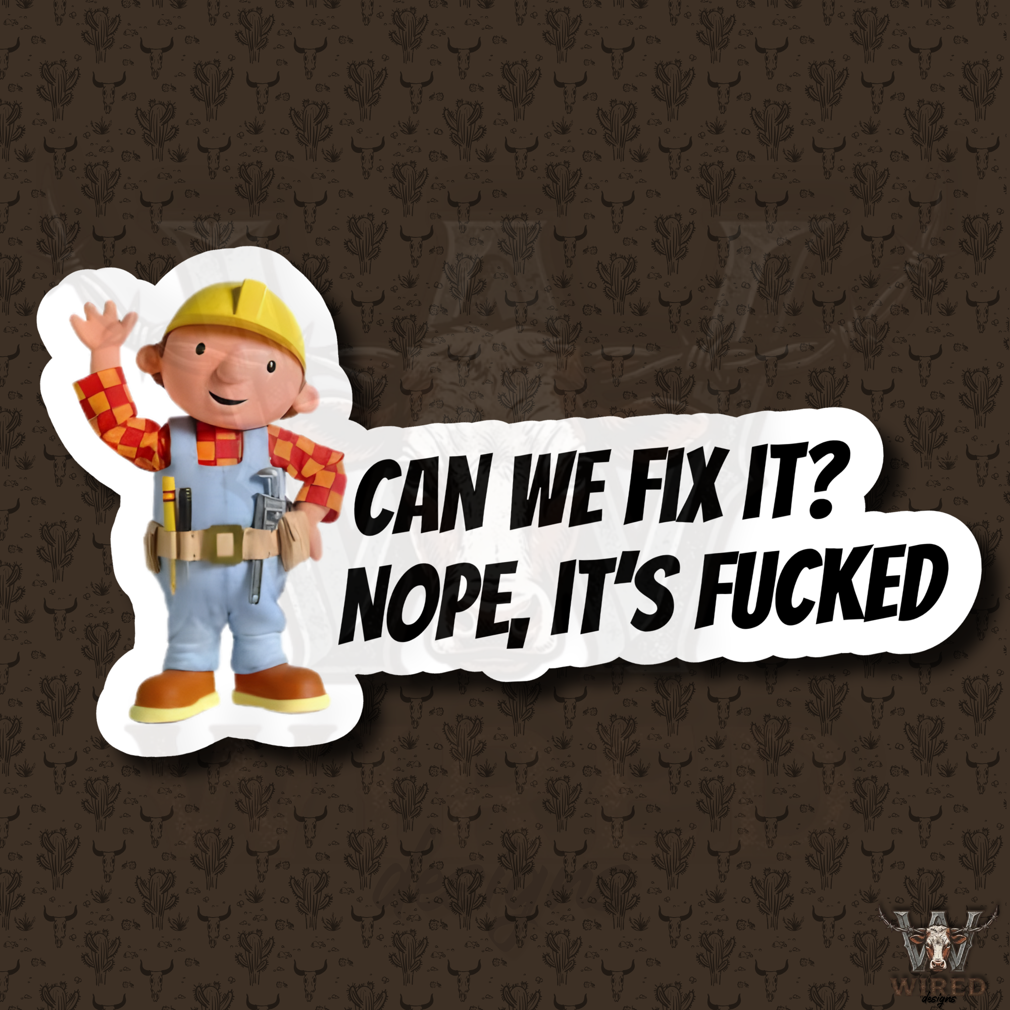 CAN WE FIX IT? NOPE IT'S FUCKED