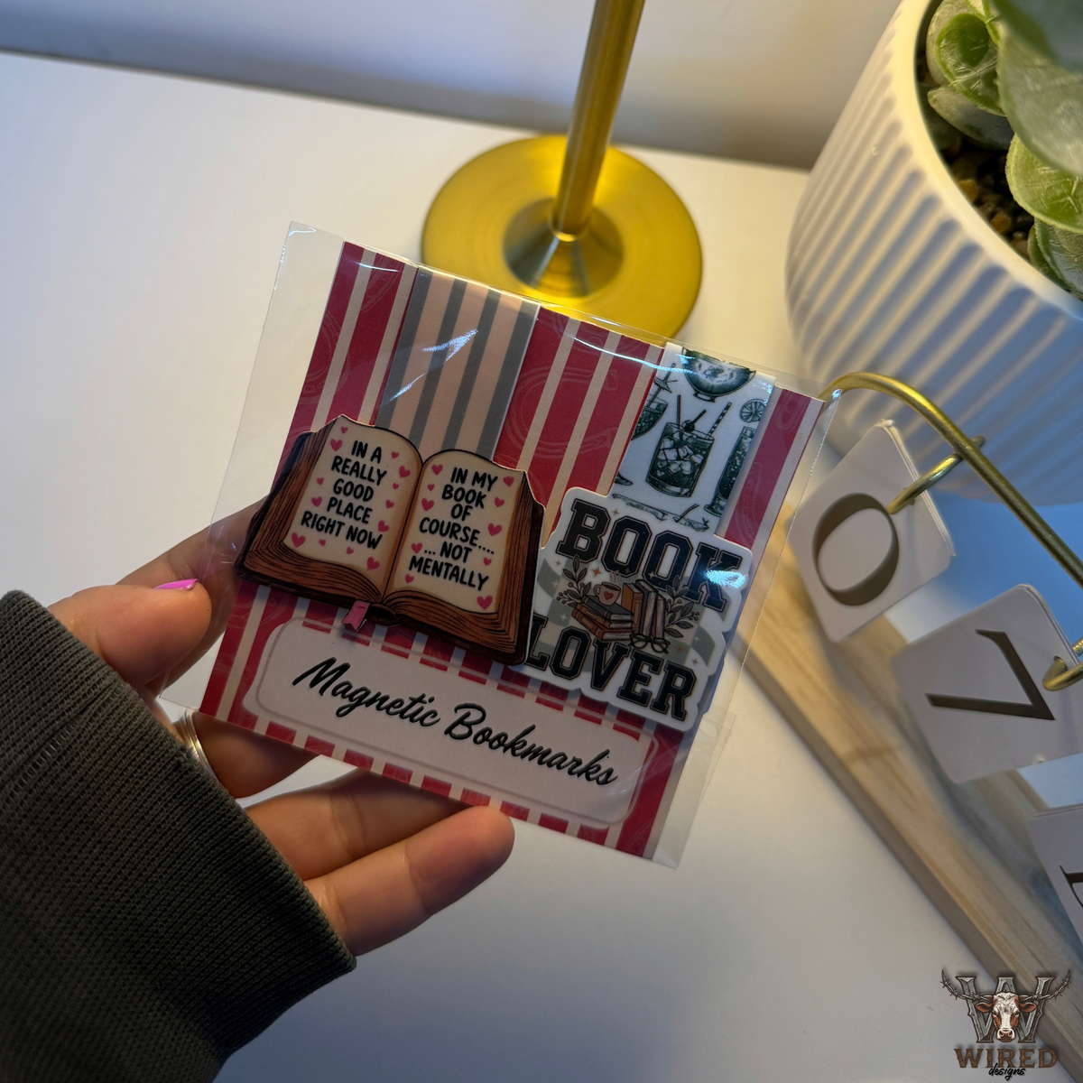 Book Club Magnetic Bookmarks