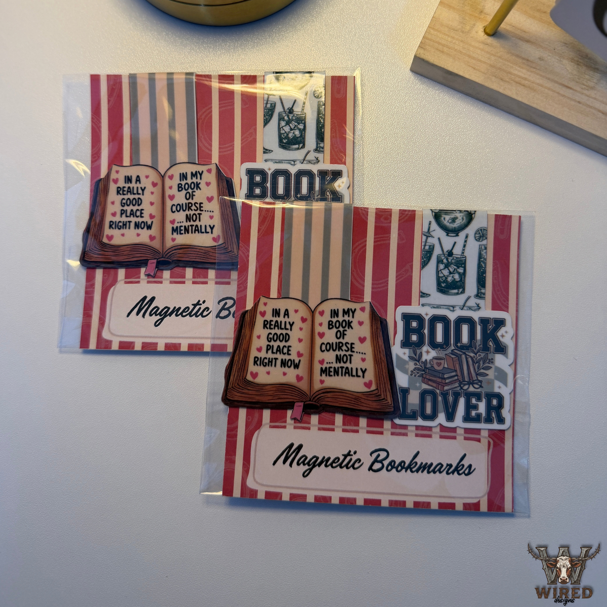 Book Club Magnetic Bookmarks