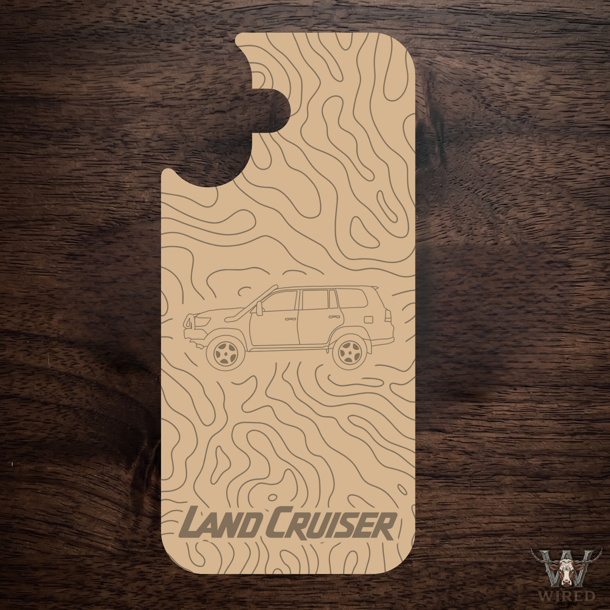 Toyota 200 Series Land Cruiser Phone Case