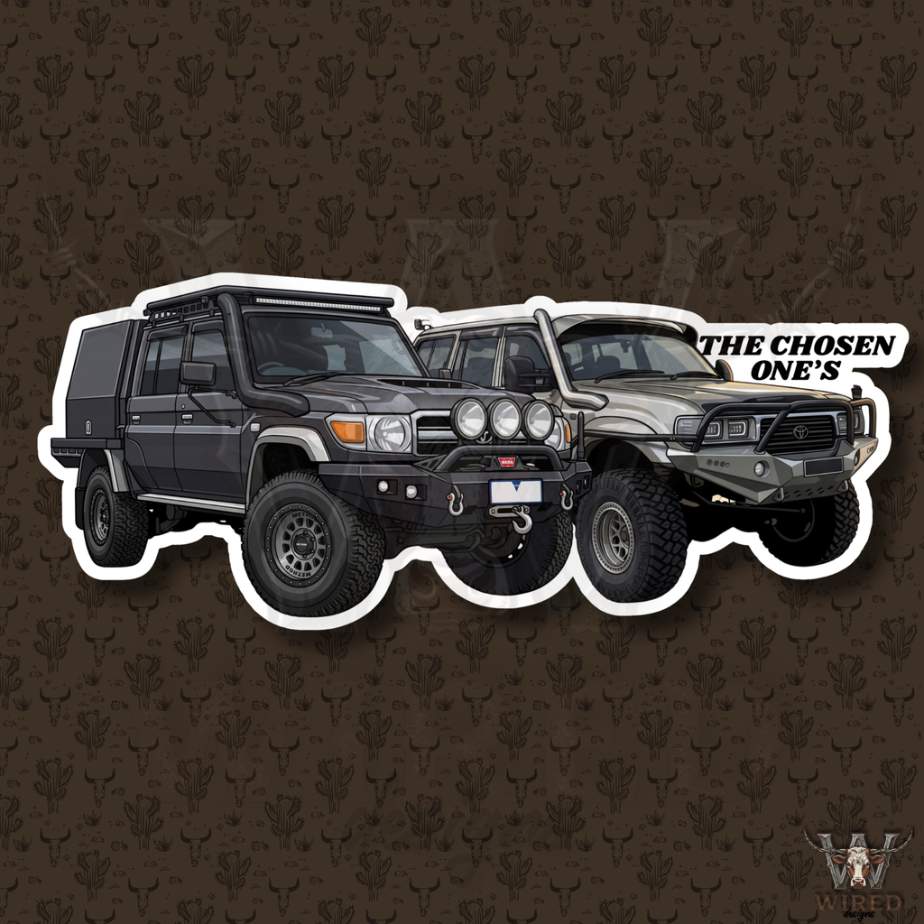 Toyota 79 & 80 Series | The Chosen One's Decal