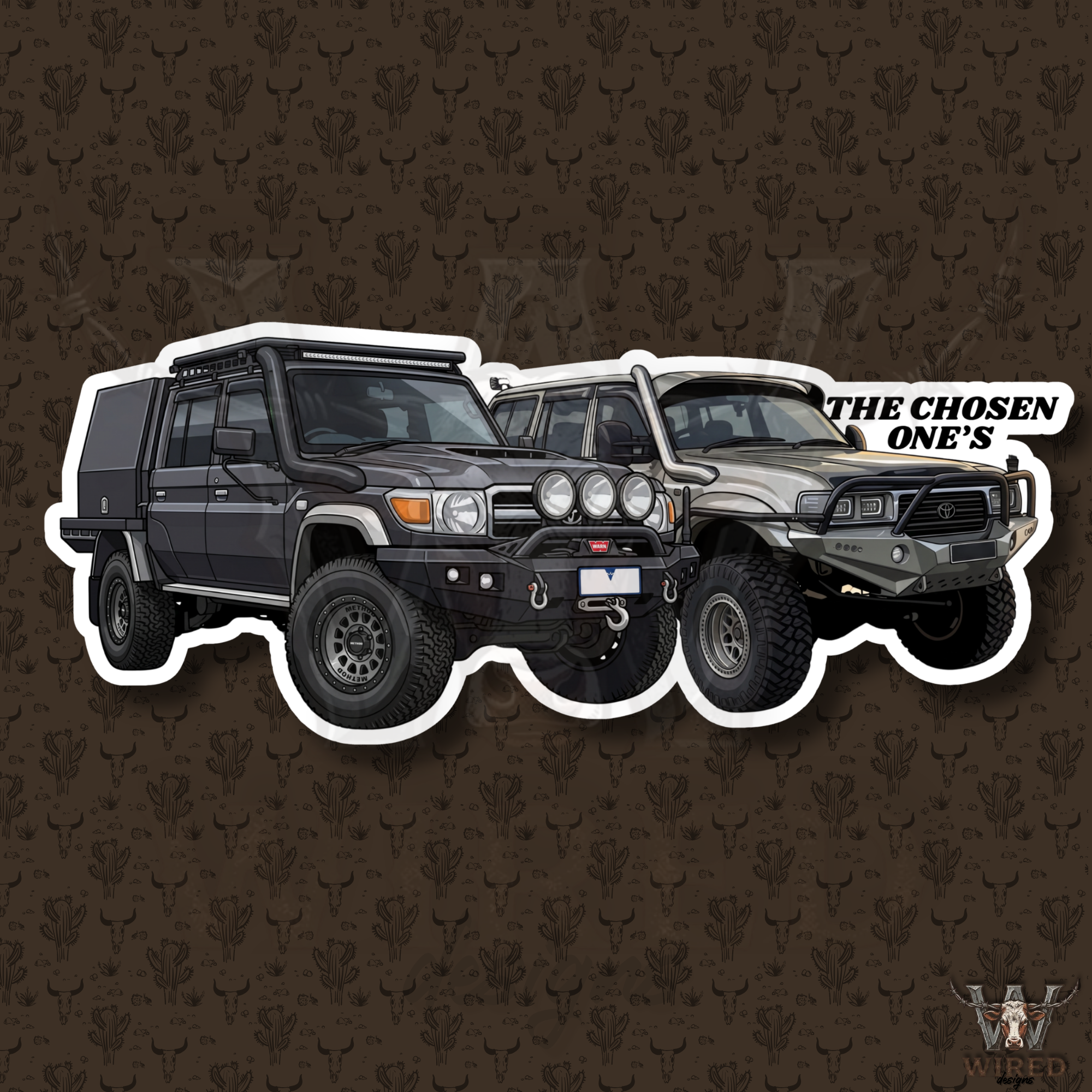 Toyota 79 & 80 Series | The Chosen One's Decal