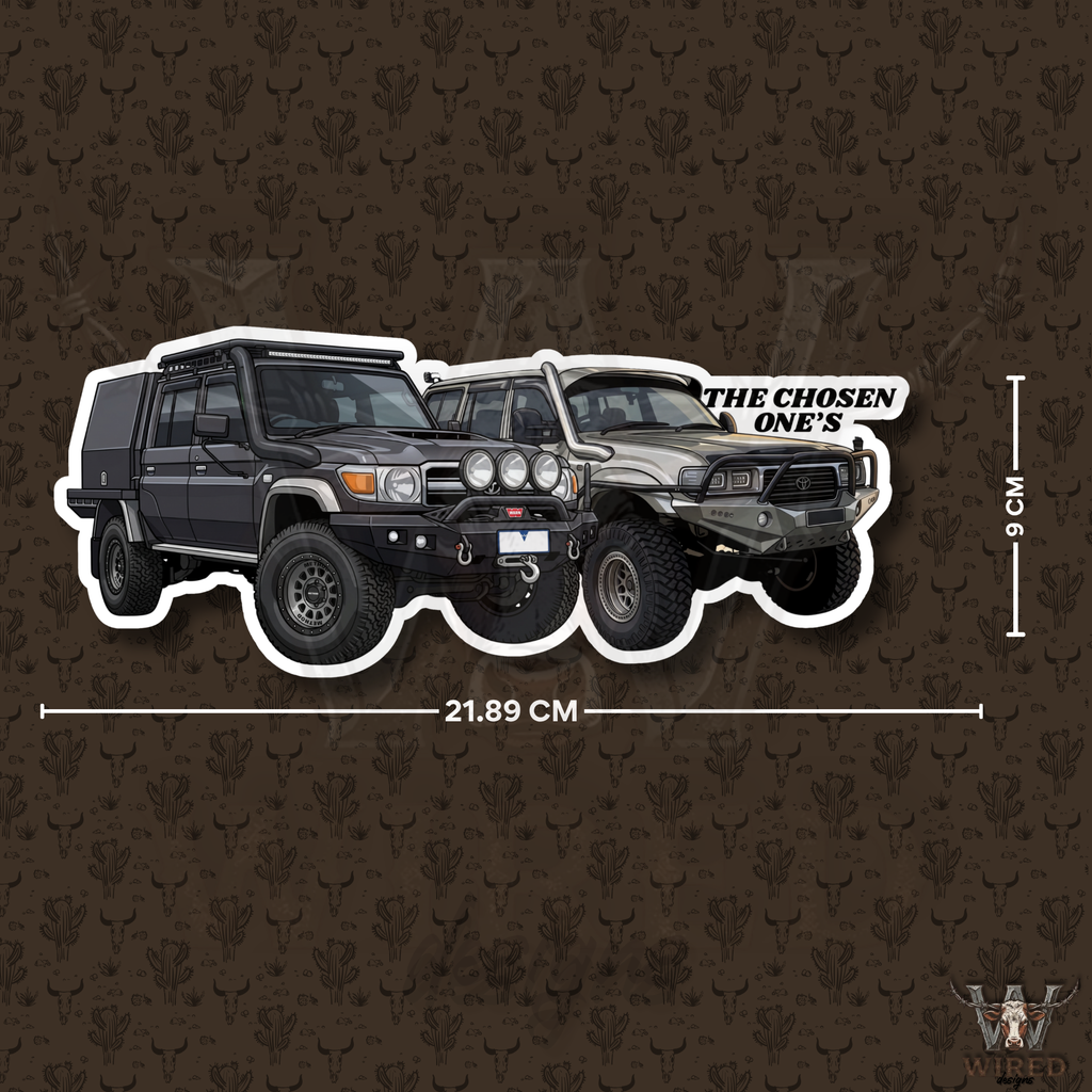 Toyota 79 & 80 Series | The Chosen One's Decal