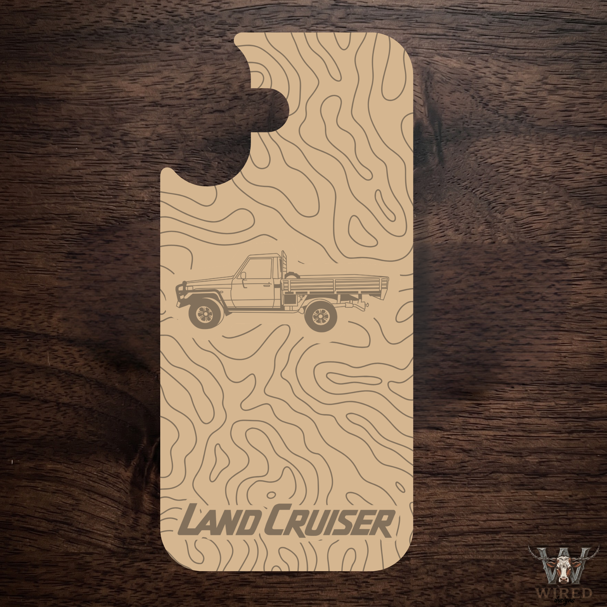 Toyota 75 Series Land Cruiser Phone Case