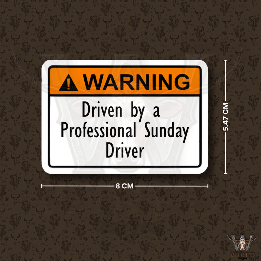 Driven by professional Sunday Driver