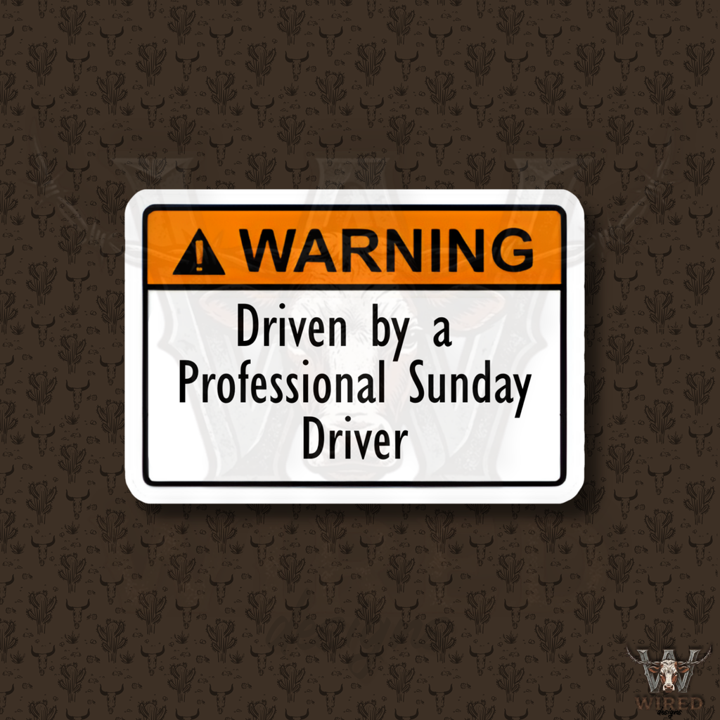 Driven by professional Sunday Driver