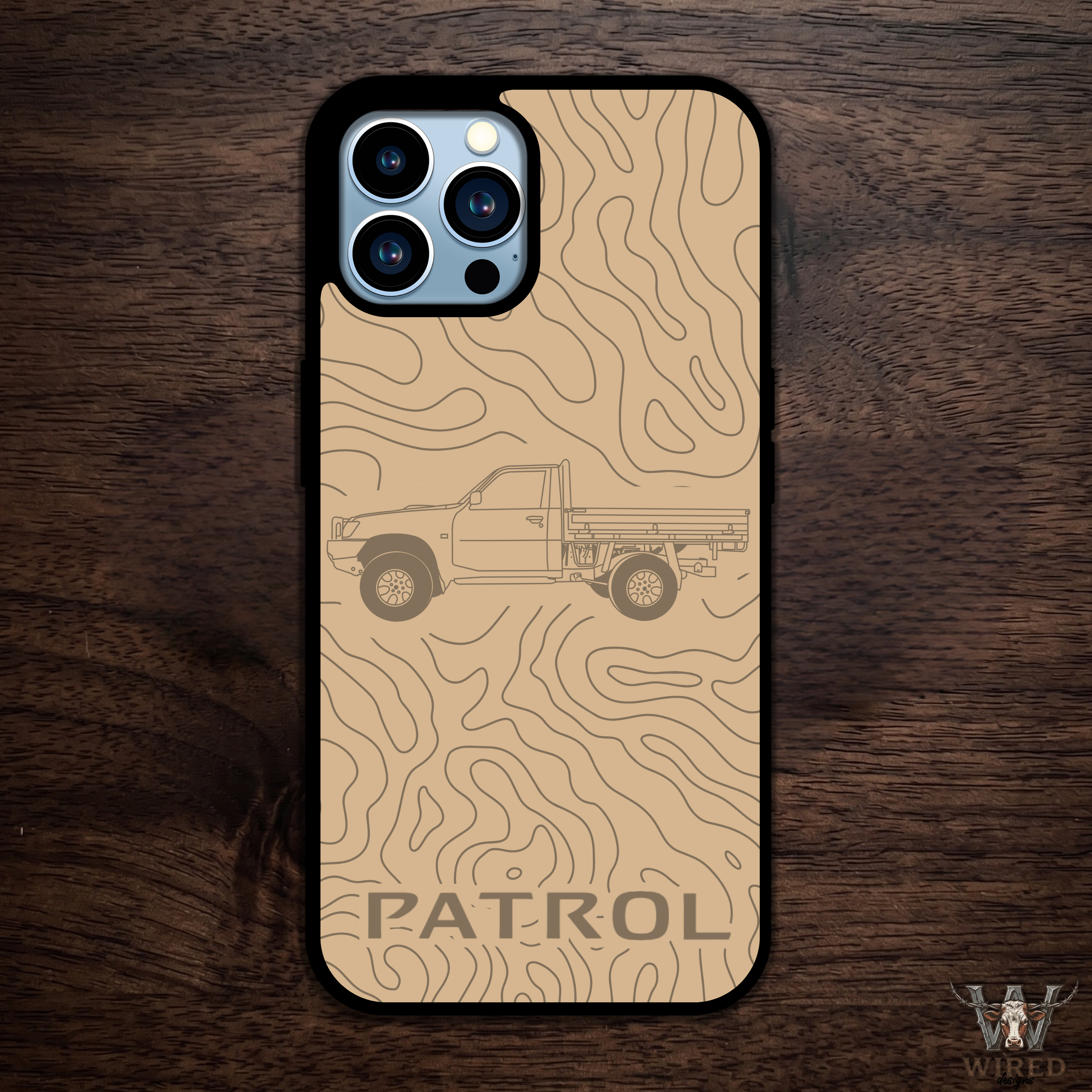 Nissan GU Patrol Ute Phone Case