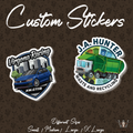 Custom High Quality Glossy Stickers